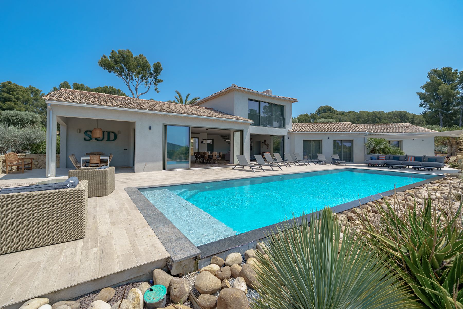 Villa avec piscine à Saint-Cyr-sur-Mer