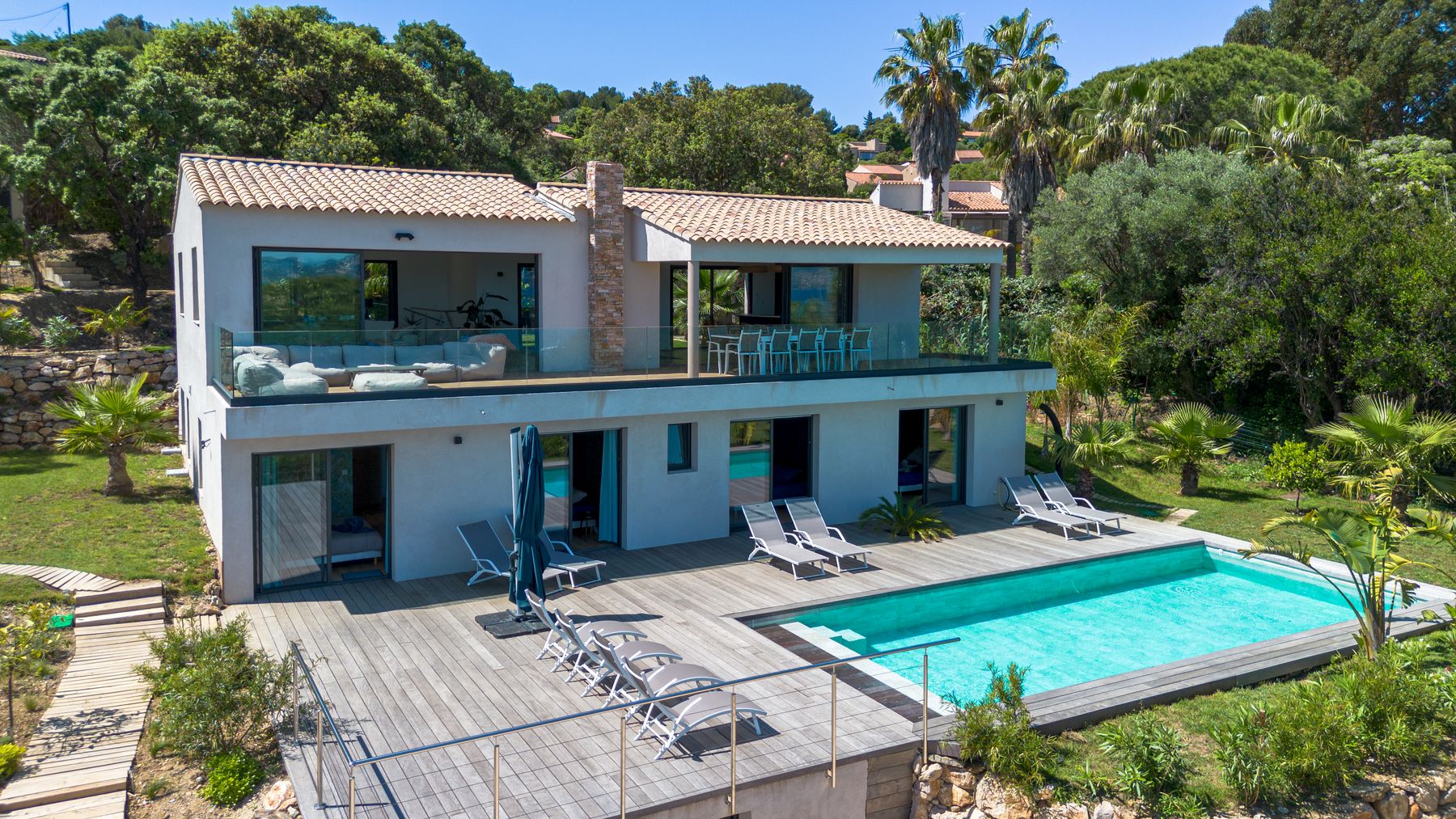 Villa vue mer, Hyères · Var – reportage FBE Studio